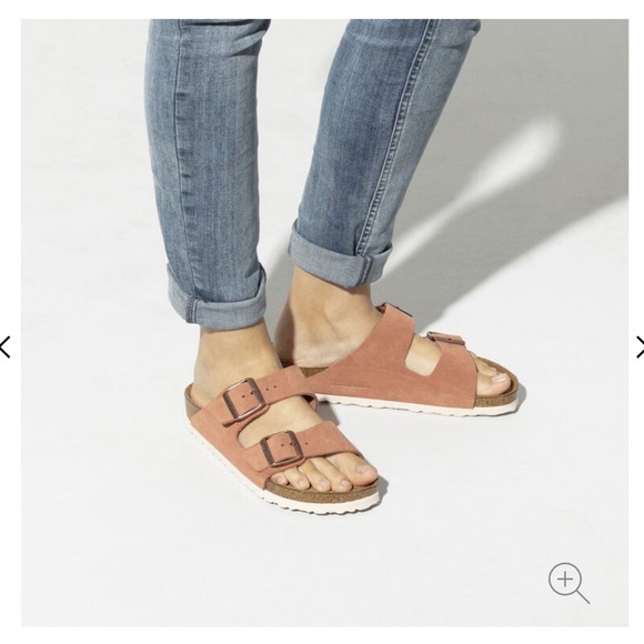 New Birkenstock Arizona Earth Red Suede Leather 38 - Picture 3 of 15